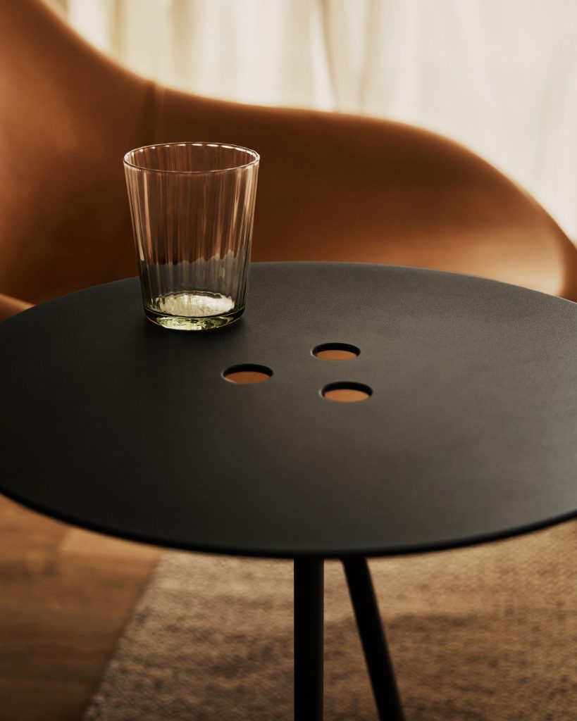 TEN-PIN SIDE TABLE by Louis Barrett for The Conran Shop